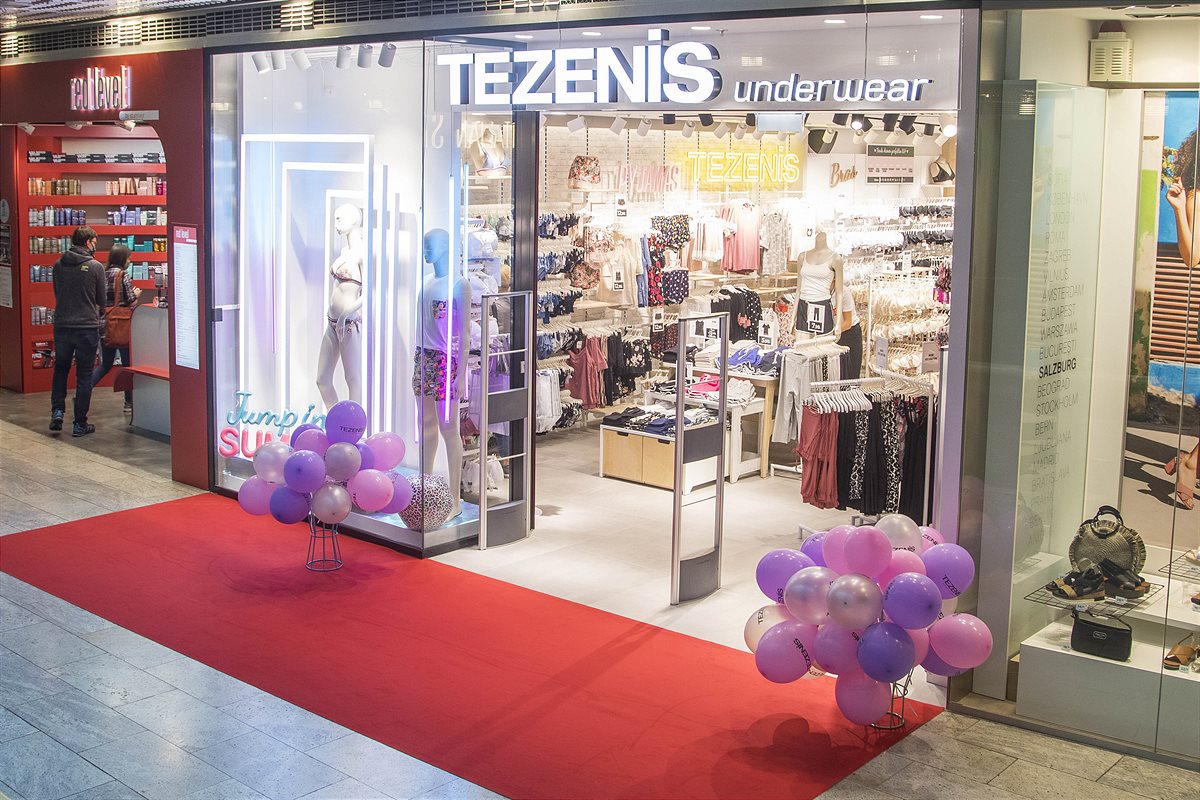 Der neue TEZENIS Store im EUROPARK Salzburg 