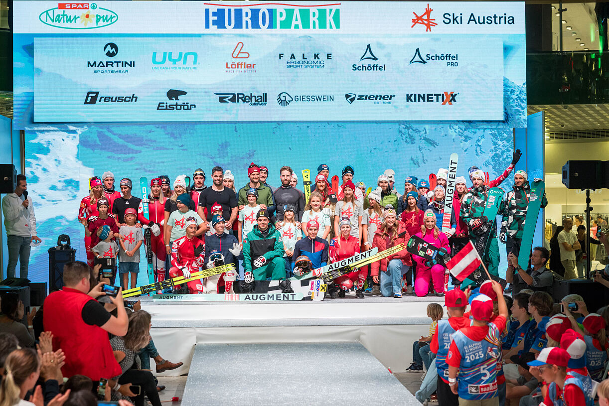 Bild 2 Die Ski Austria Stars im EUROPARK